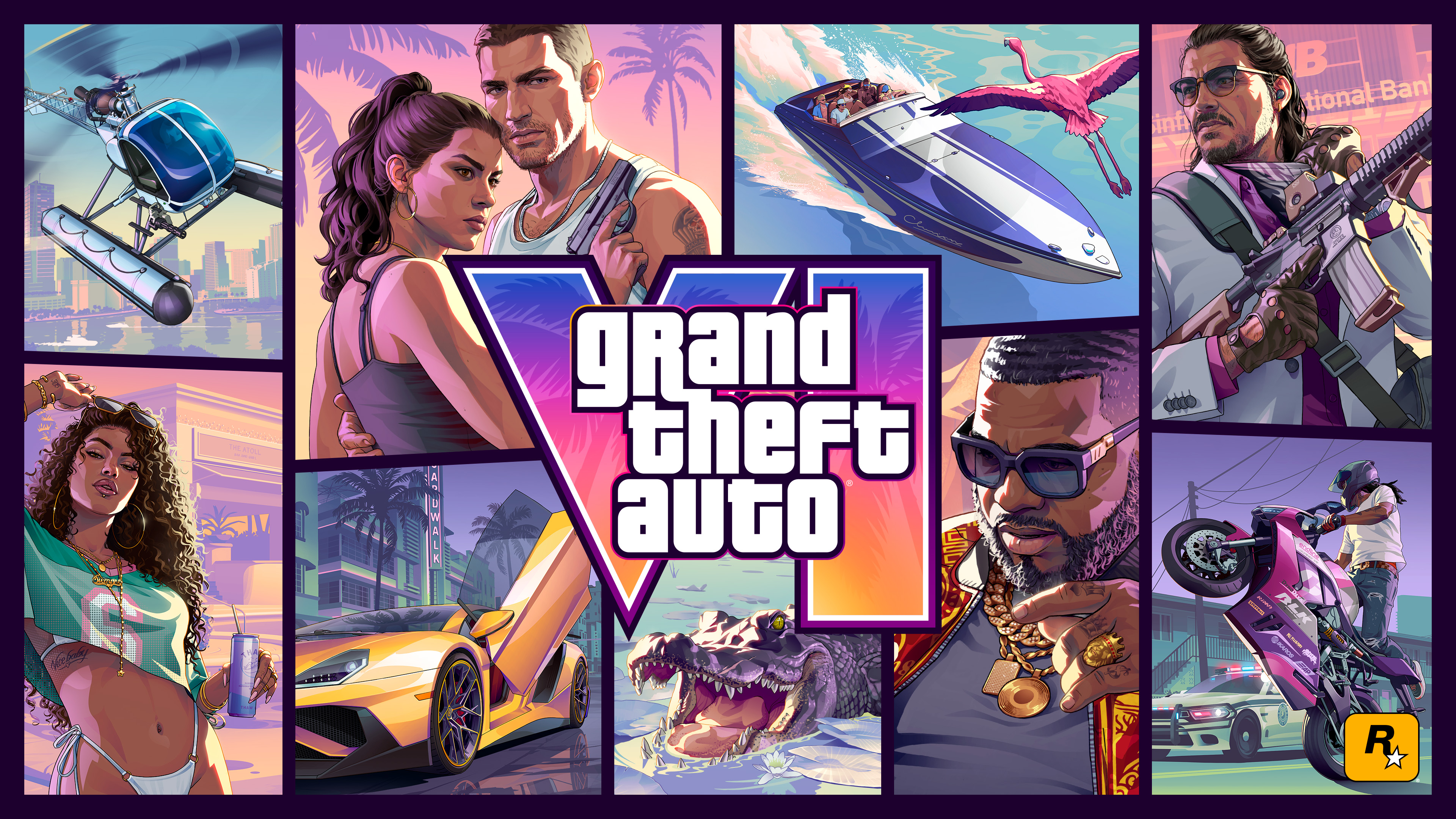 Cover van GTA 6 onthuld, pre-orders vanaf 25 juni