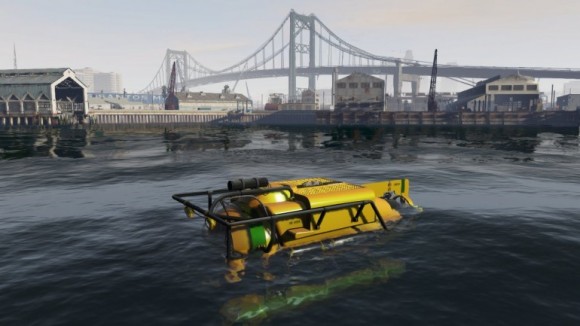 Onderzeeër in GTA5