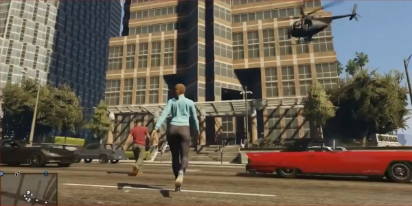 GTA V online gewoon met 16 spelers 